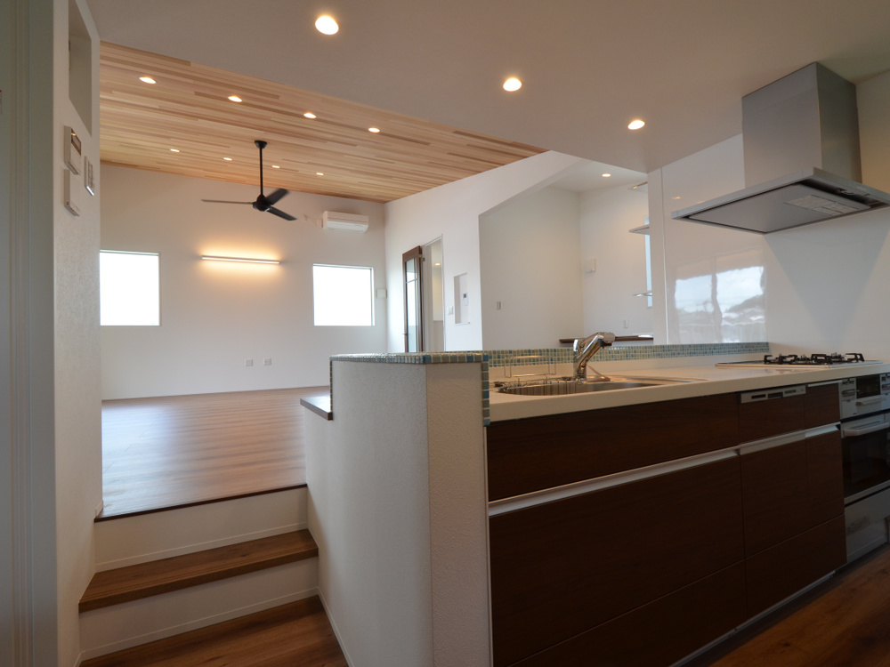 スキップフロアリビング